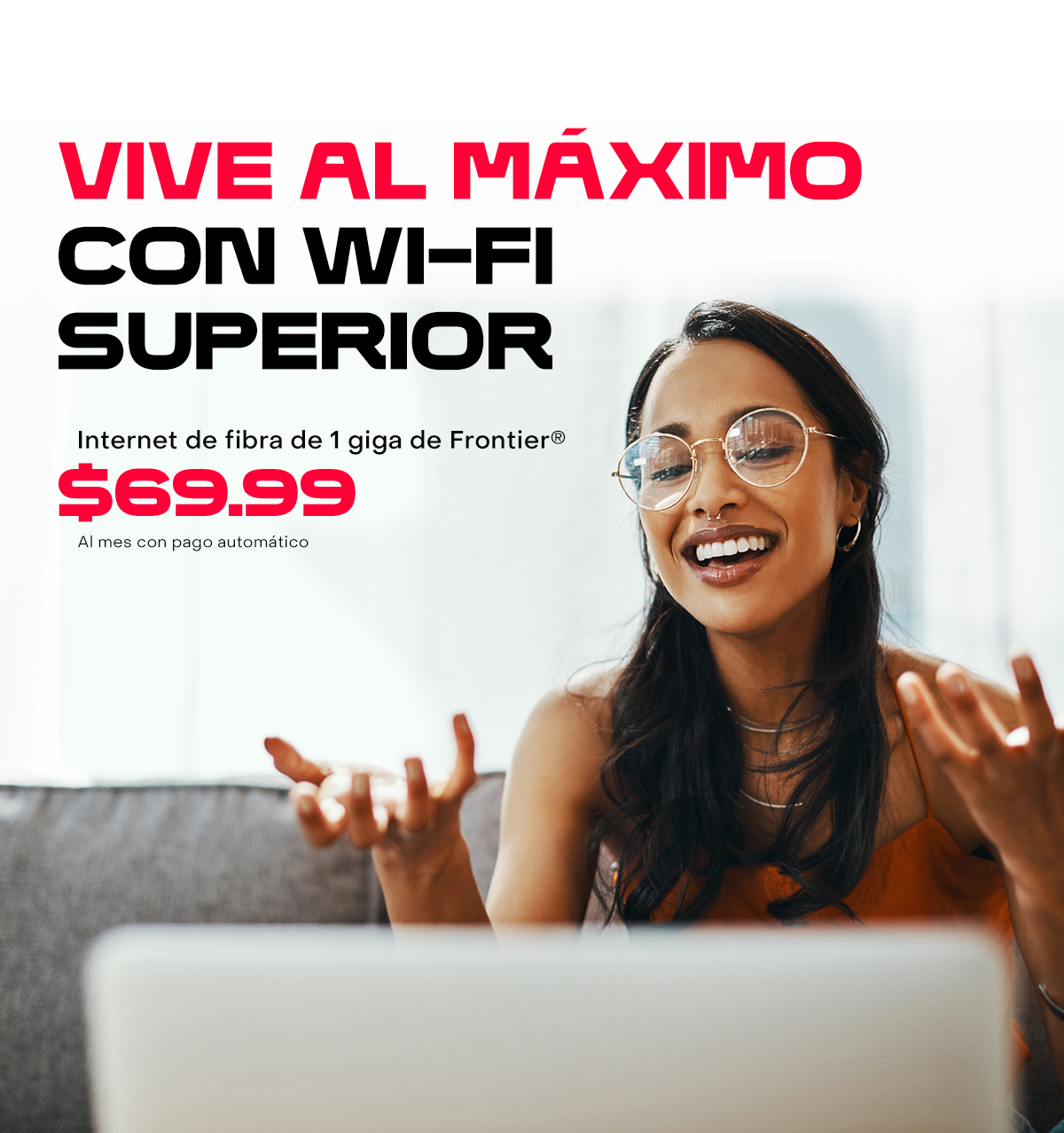 Latina en video chat